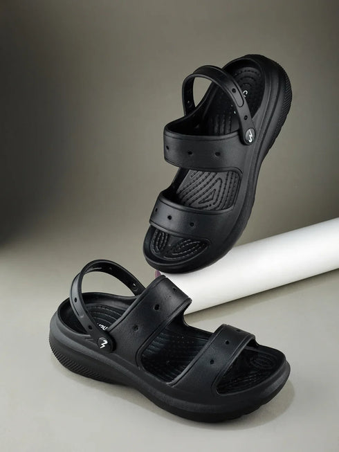 GCW-7002 Black Women's Clogs